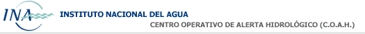 Instituto Nacional de Agua. Centro Operativo de Alerta Hidrológico (C.O.A.H.)